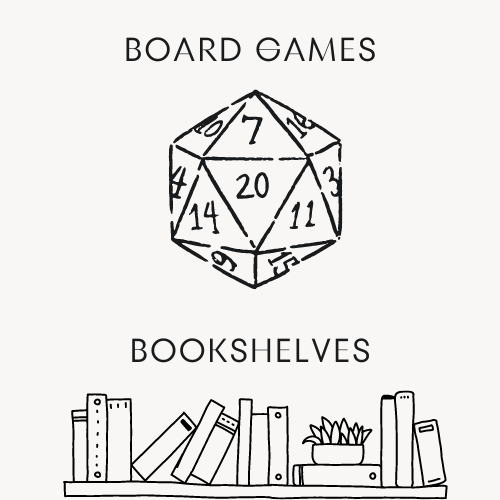 Board Games and Bookshelves